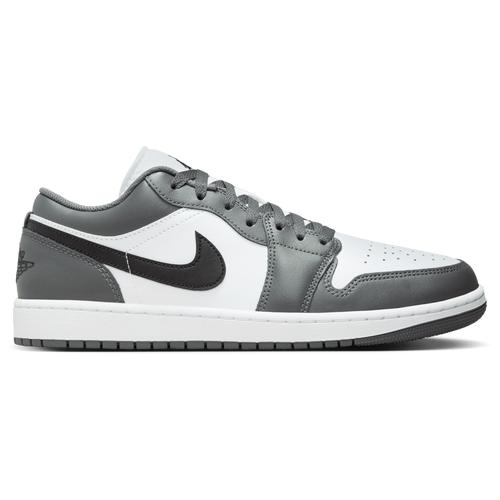 Jordan Mens Jordan AJ 1 Low - Mens Shoes White/Black/Starfish Product Image