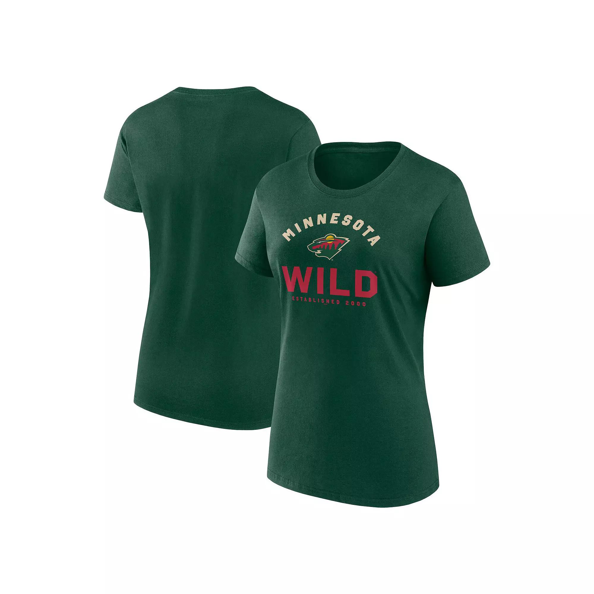 Women's Green Minnesota Wild Unrivaled T-Shirt,  Product Image