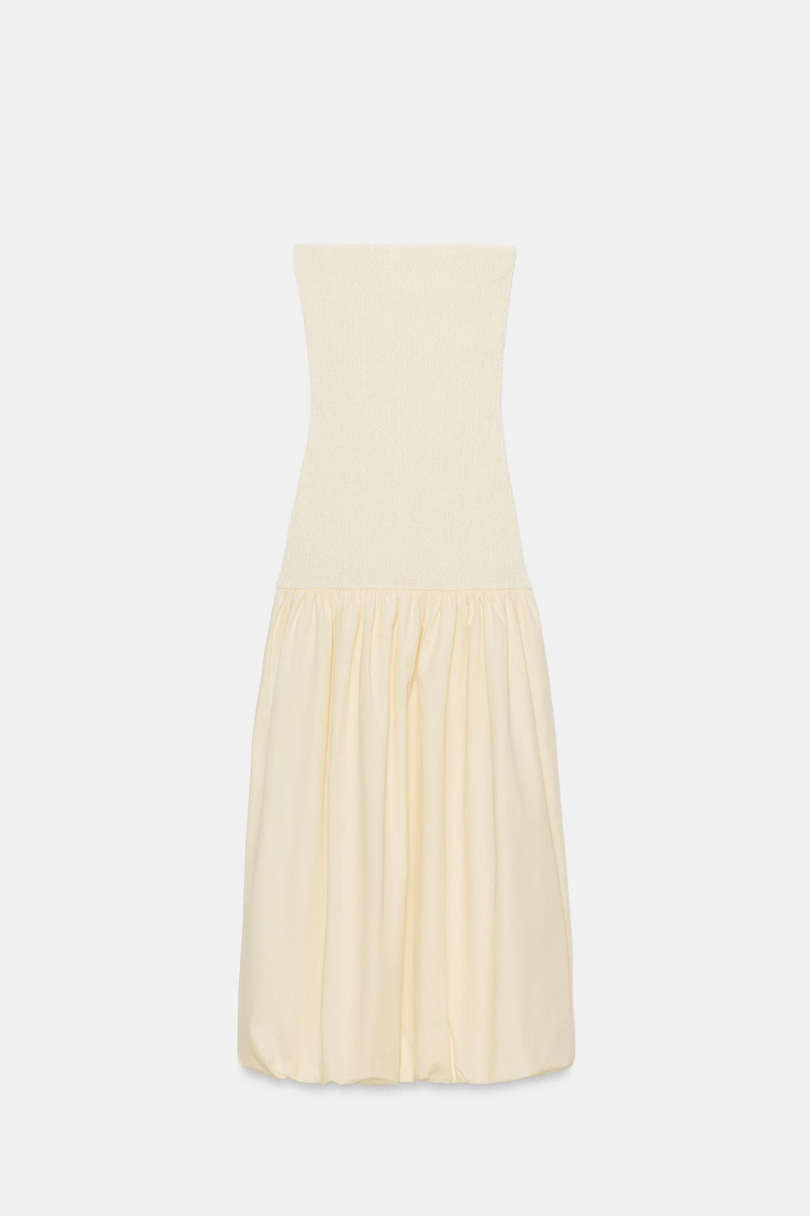 COMBINATION STRAPLESS DRESS Product Image