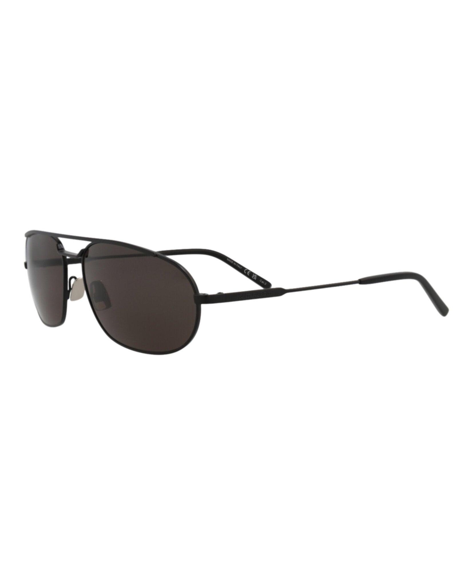 Saint Laurent Round-Frame Metal Sunglasses Product Image