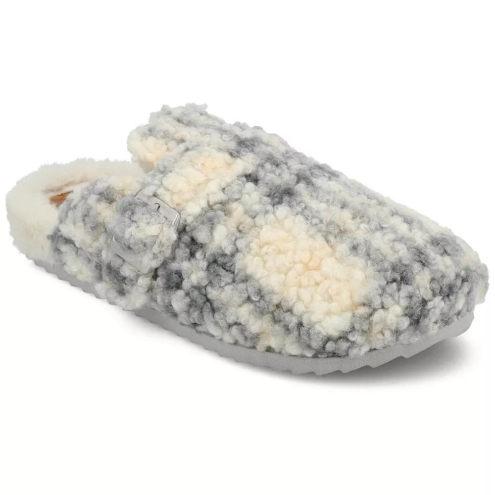Journee Ardenn Women's Slip-On Scuff Slippers,  Product Image