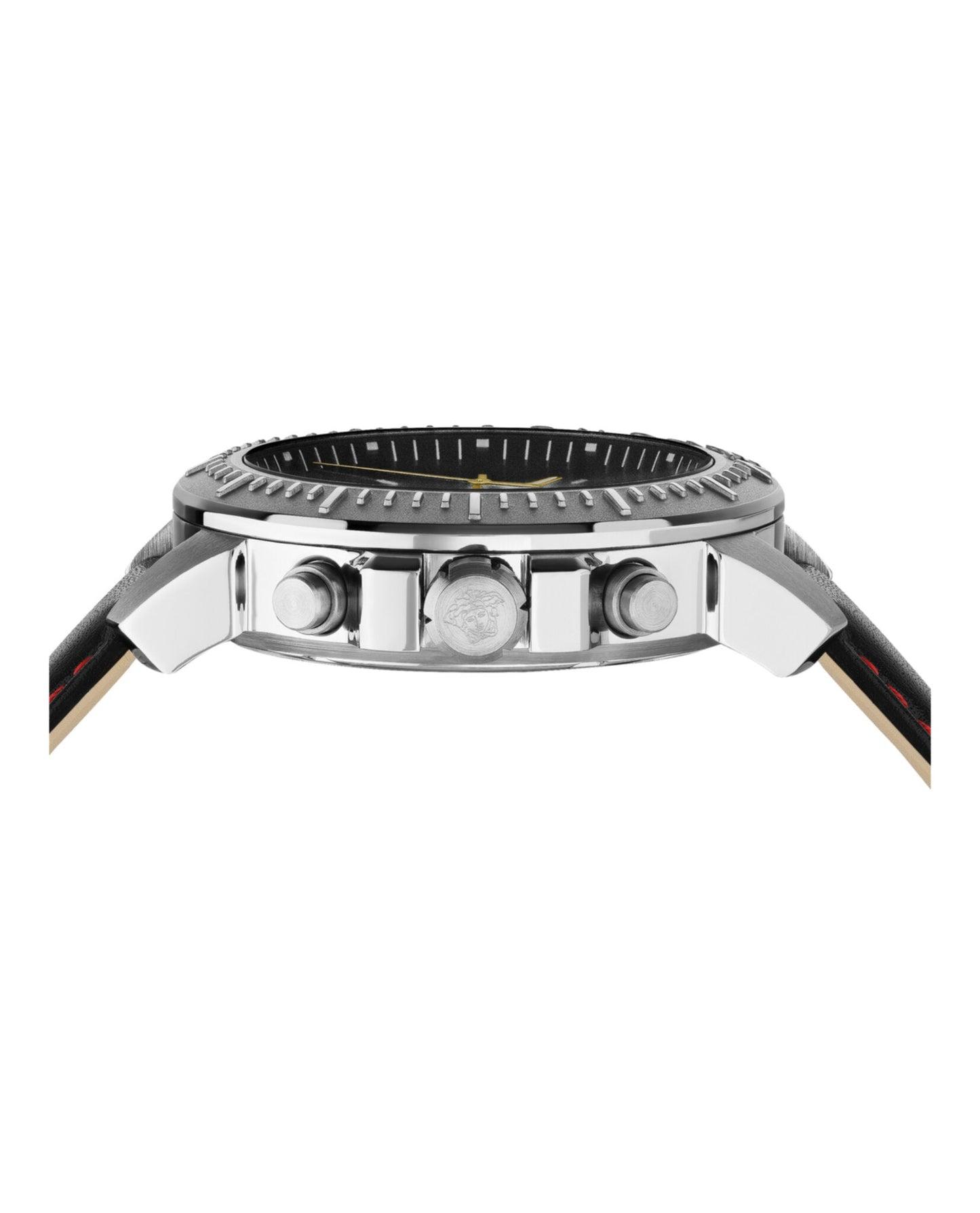 Versace New Chrono Strap Watch Male Product Image