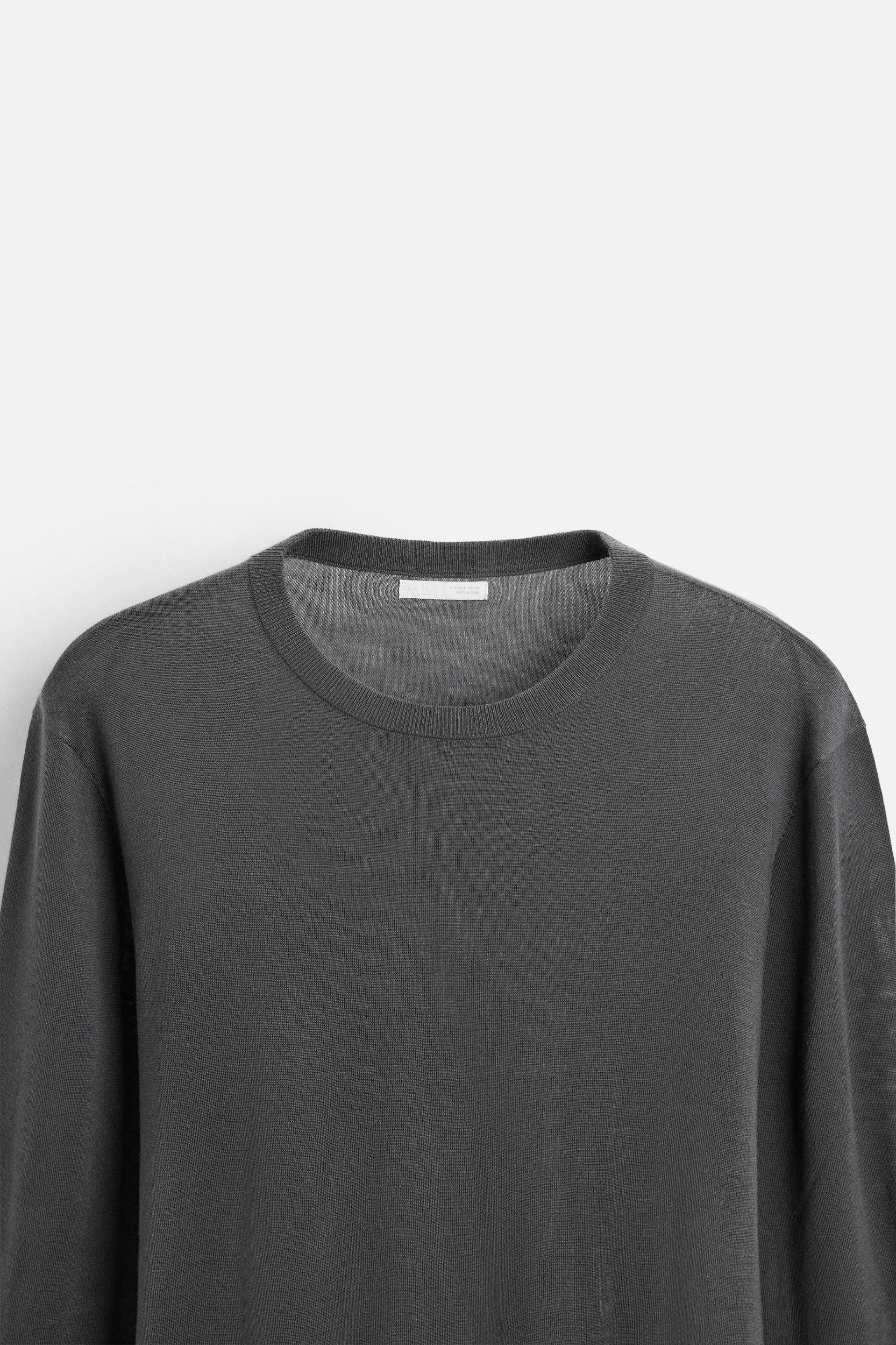 MERCERIZED WOOL SWEATER Product Image