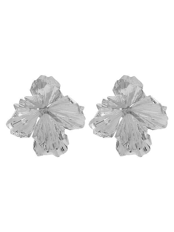 Flower Shape Drop Earrings Product Image