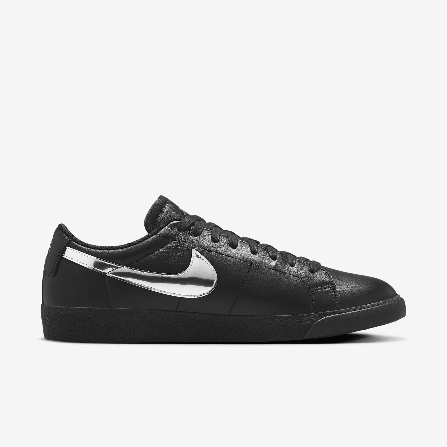 Mens Nike SB Zoom Blazer Low x Dancer Skateboards Shoes | HJ6703-001 Product Image
