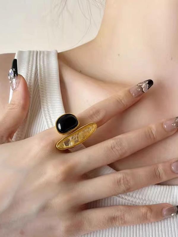 Geometric Shiny Rings Accessories Product Image