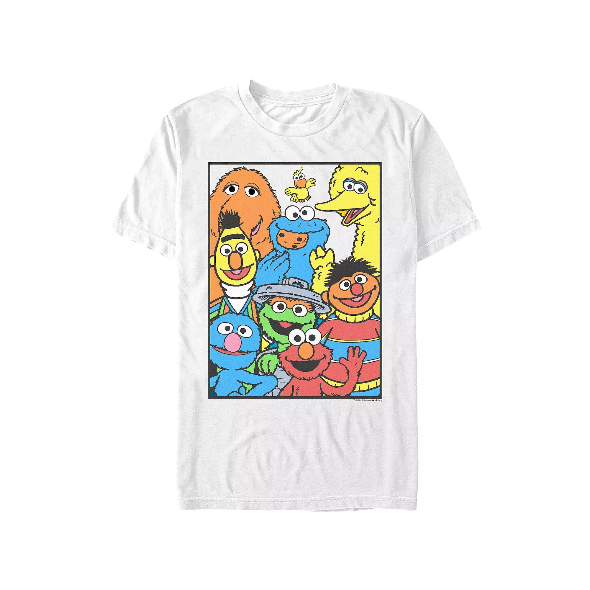 Men's Sesame Street OG Gang Portrait Graphic Tee,  Product Image