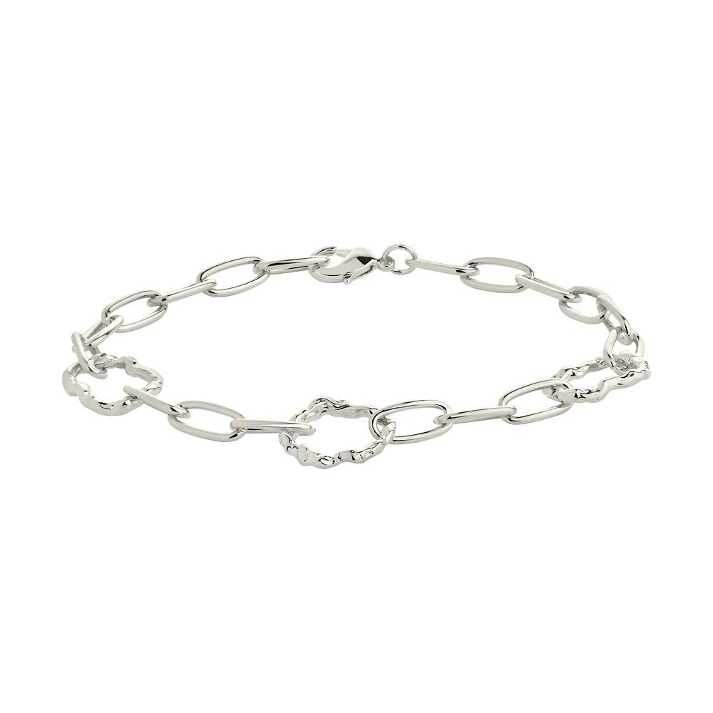 MC Collective Molten Chain Bracelet, Women's, Silver Tone Product Image