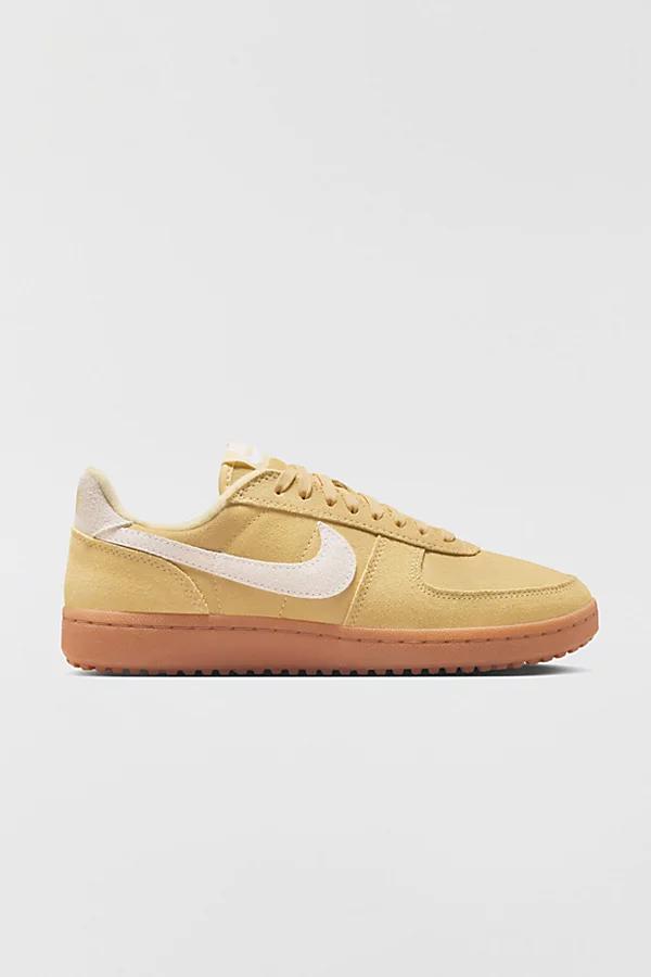 Nike Womens Nike Field General Suede - Womens Shoes Soft Yellow/White/Light Brown Product Image