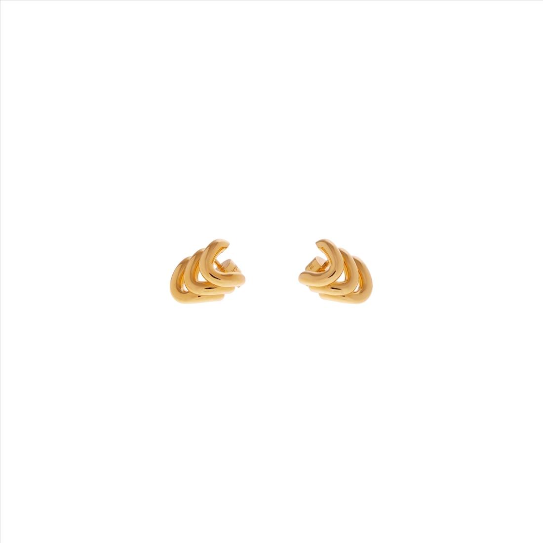 Women's Loop Trio Earrings  in Gold Product Image