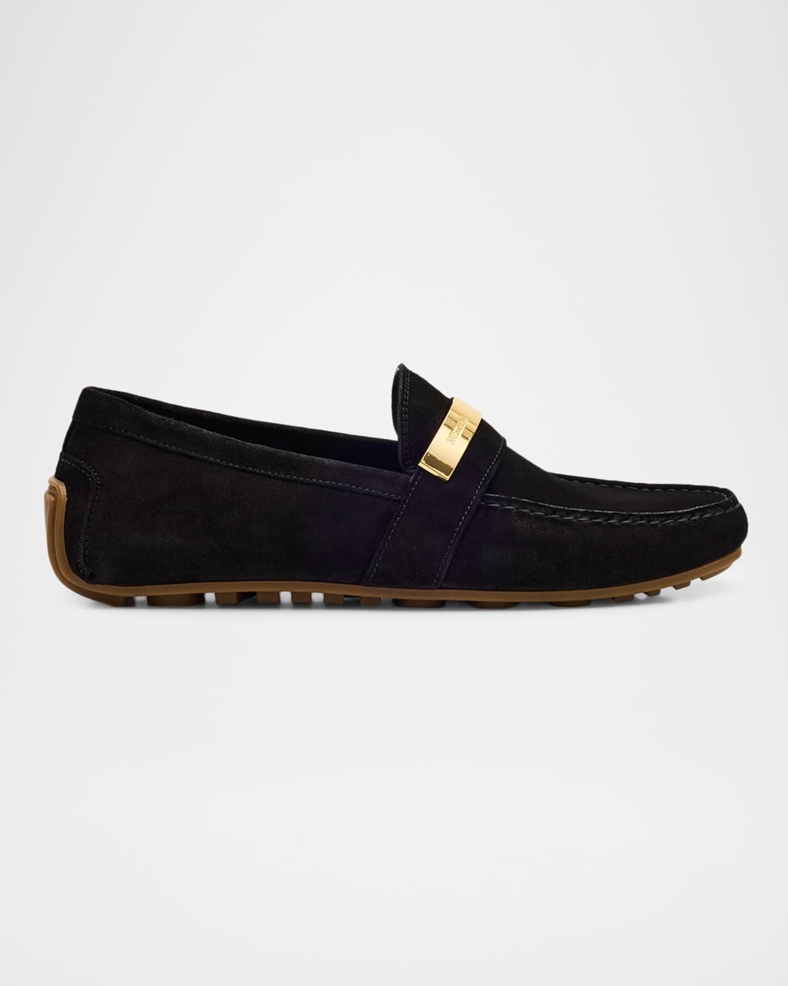 Men's Mocassino Gomma Leggera Leather Penny Loafers Product Image