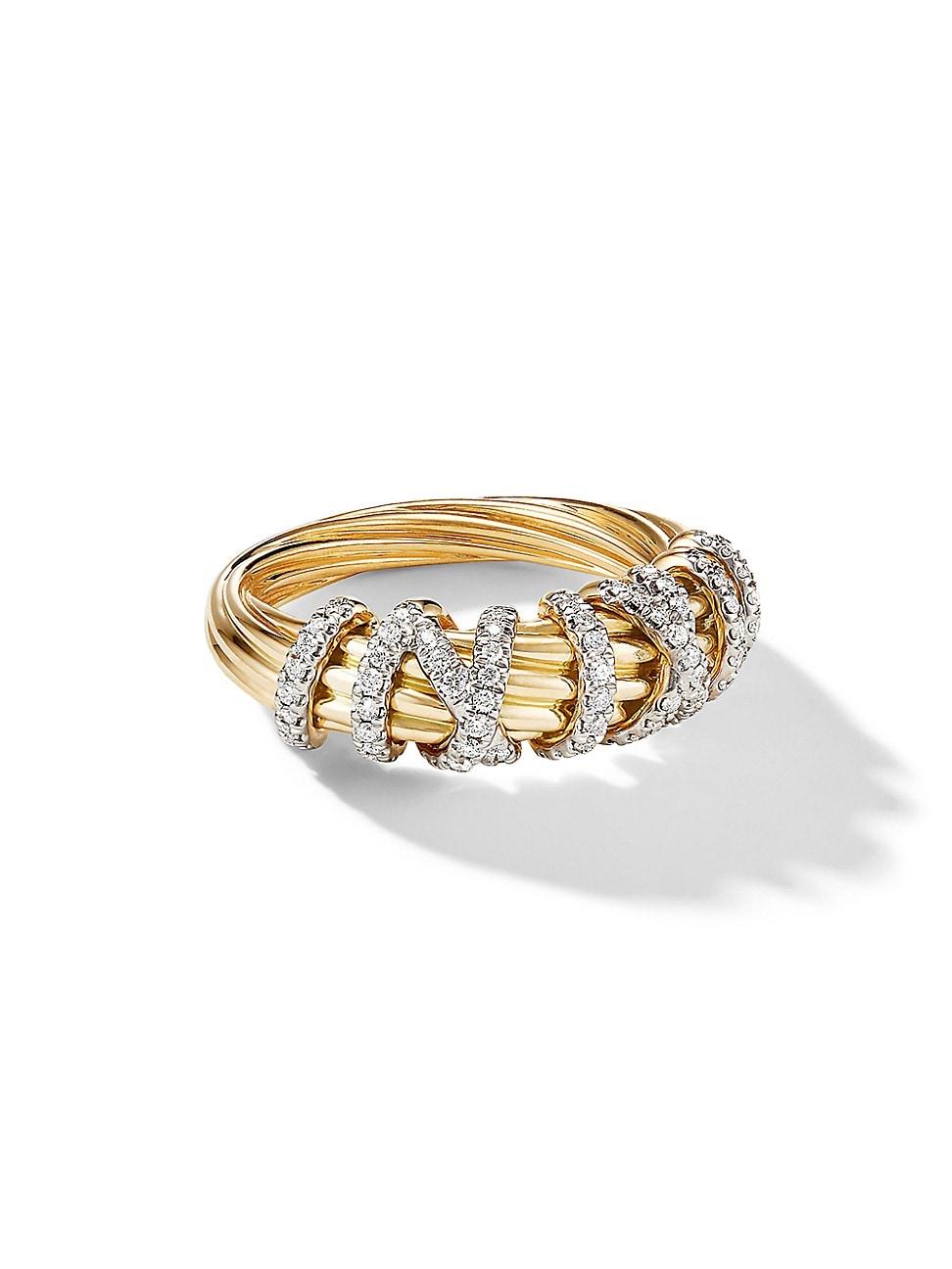 Womens Helena Ring in 18K Yellow Gold Product Image