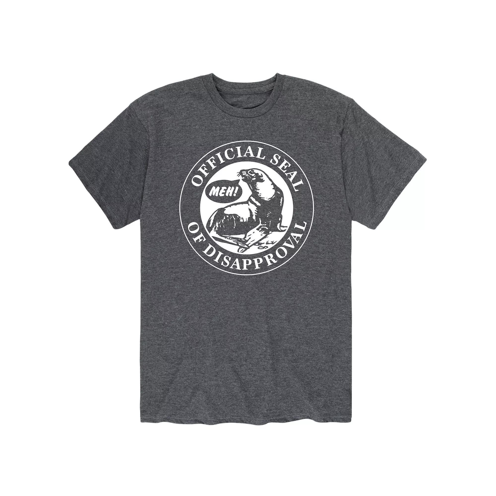 Men's Offical Seal Of Disapproval Tee,  Product Image