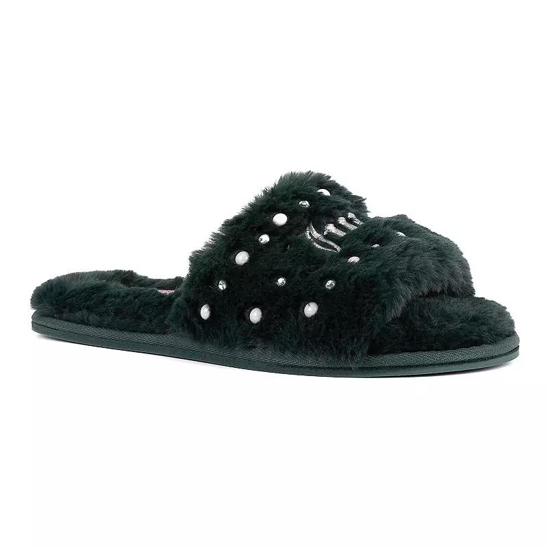 Juicy Couture Gyanna 2 Women's Open Toe Slippers, Size: 10, Green Green Product Image
