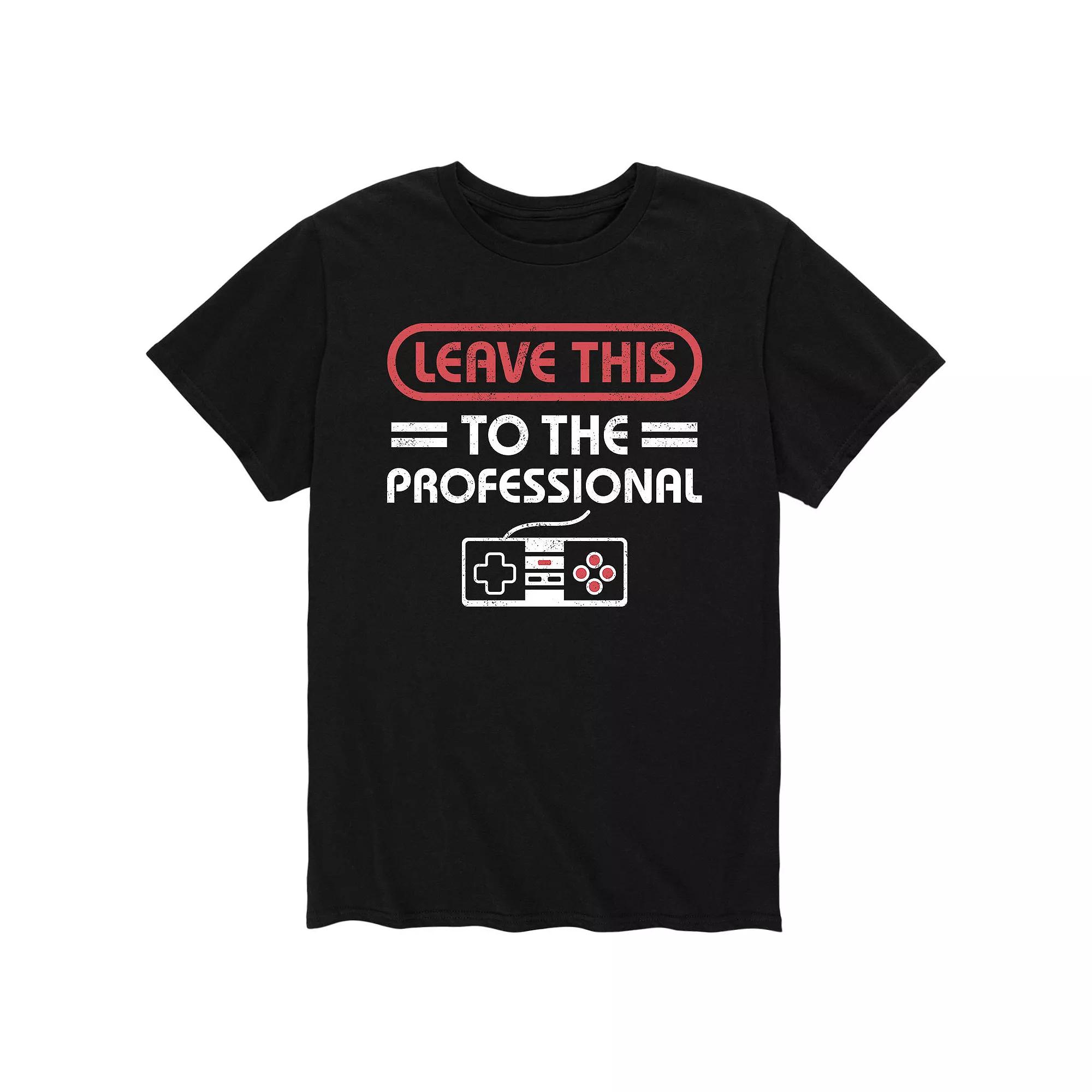 Men's Leave This To Professional Tee,  Product Image