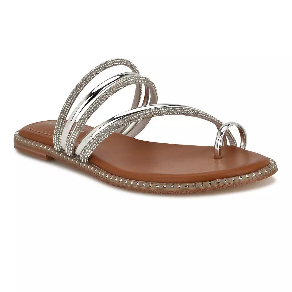 Nine West Dashin Women's Slip-On Strappy Sandals,  Product Image