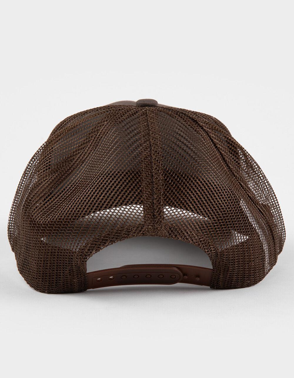 BRIXTON Alpha Block NetPlus® MP Trucker Hat - CHOCOLATE Product Image