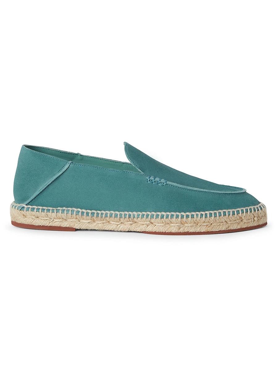 Men's Foldover Suede Espadrille Product Image