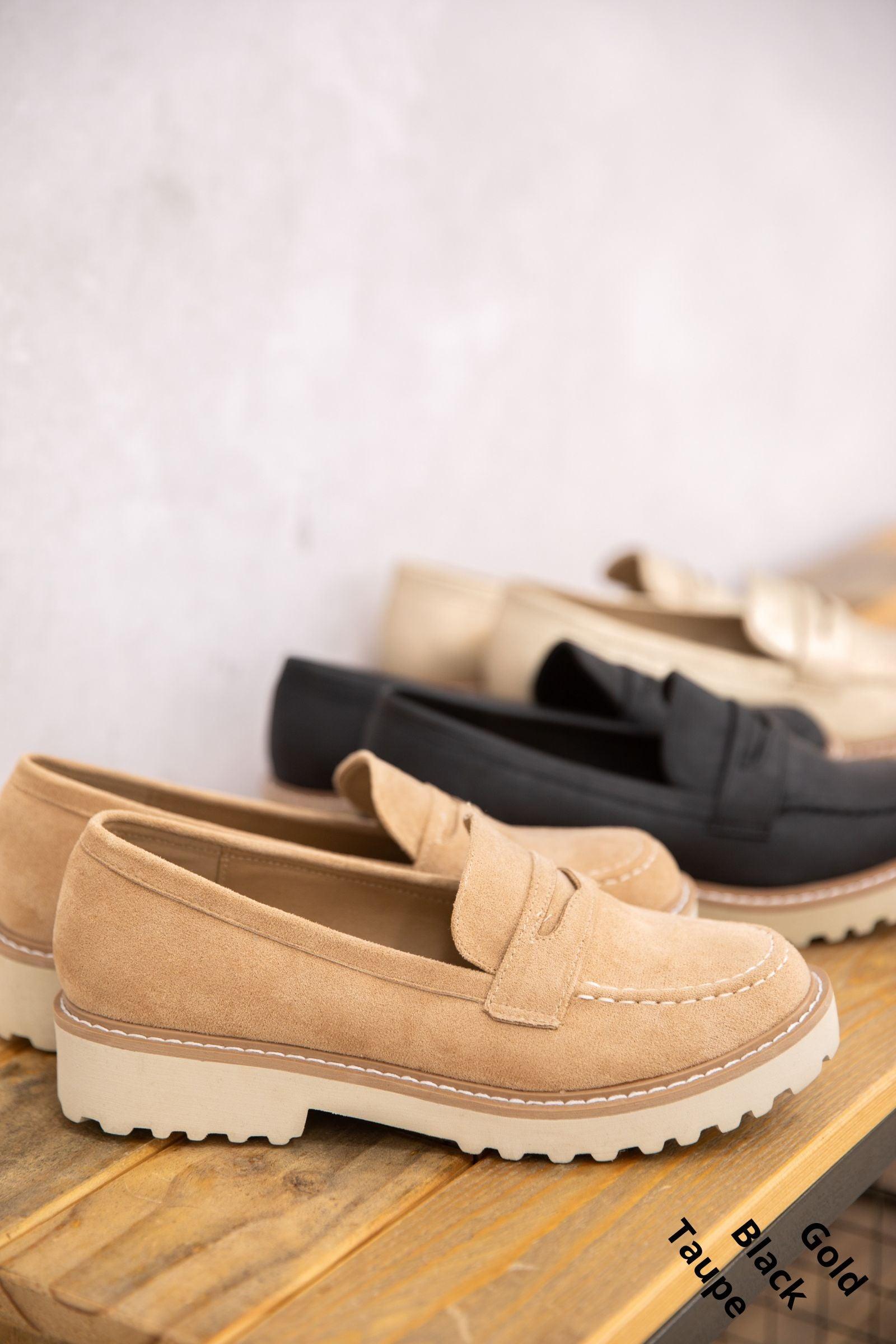 Burnished Oxford Loafers Product Image