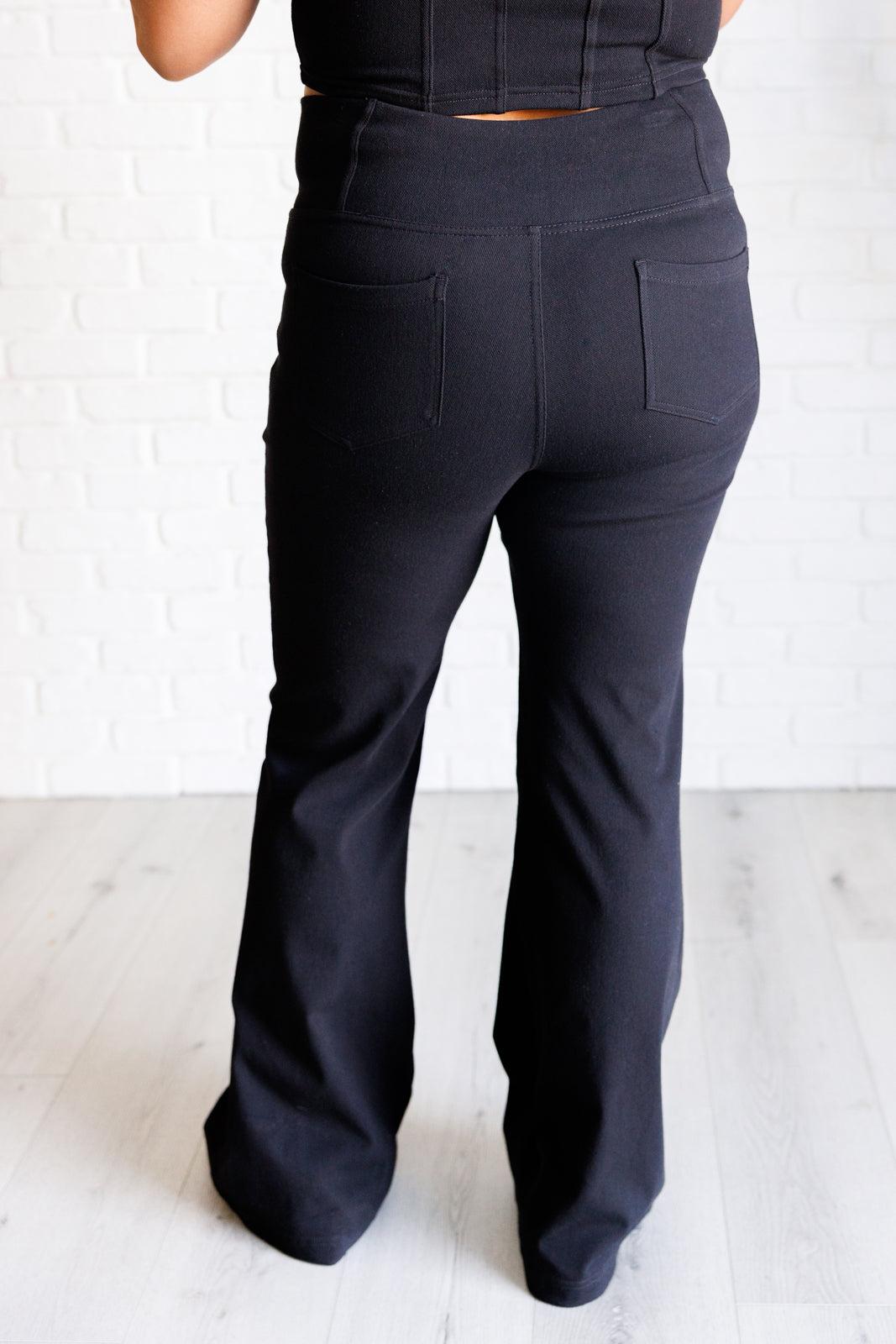 Magic Straight Pants in Hunter Green Product Image