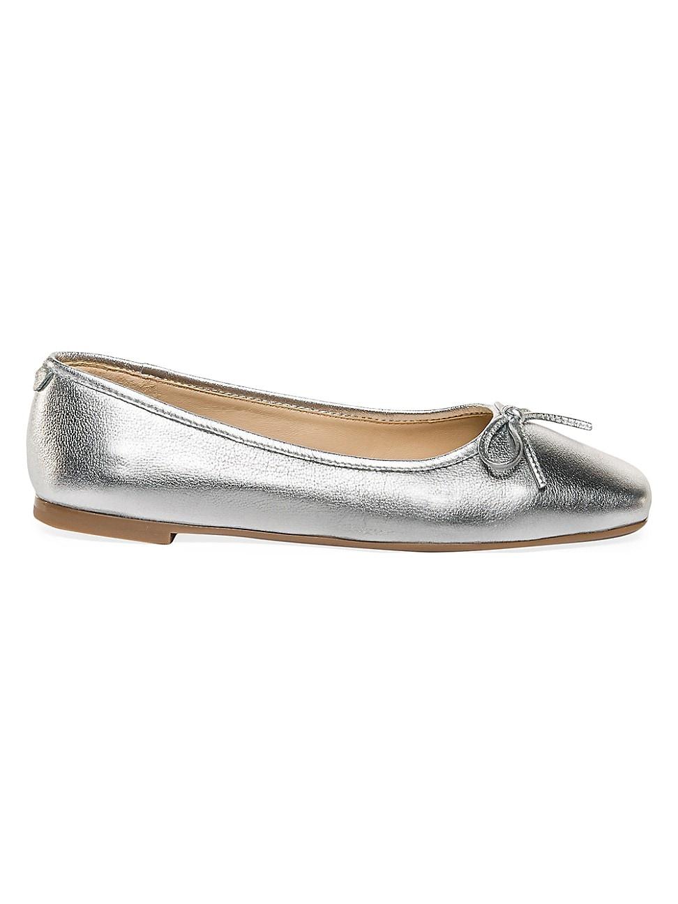 Womens Gwynn Nappa Ballerina Flat Product Image