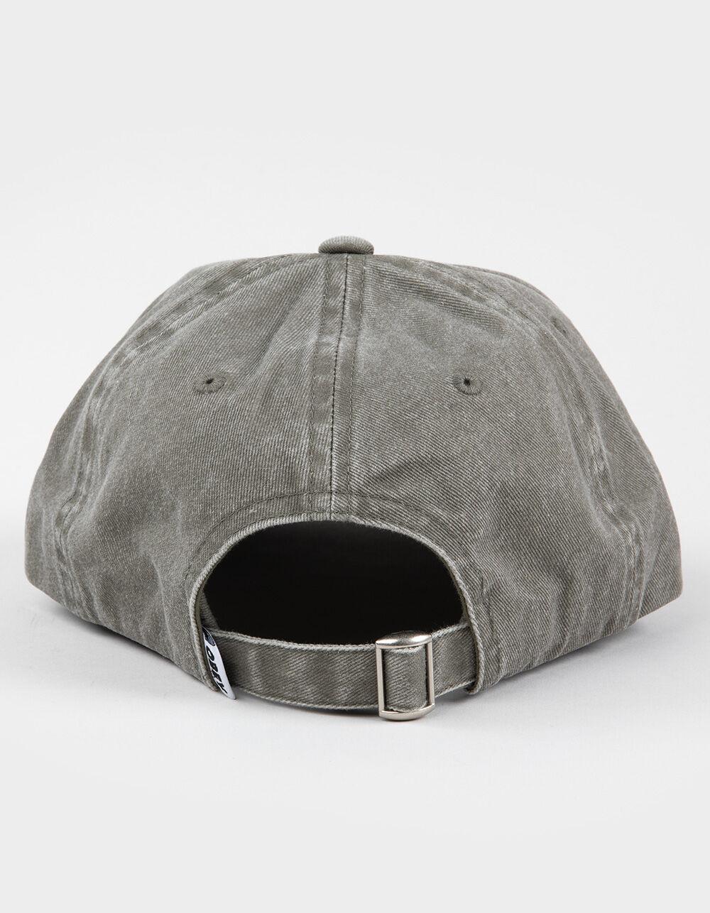 OBEY Pigment Lowercase 6 Panel Strapback Hat - OLIVE Product Image