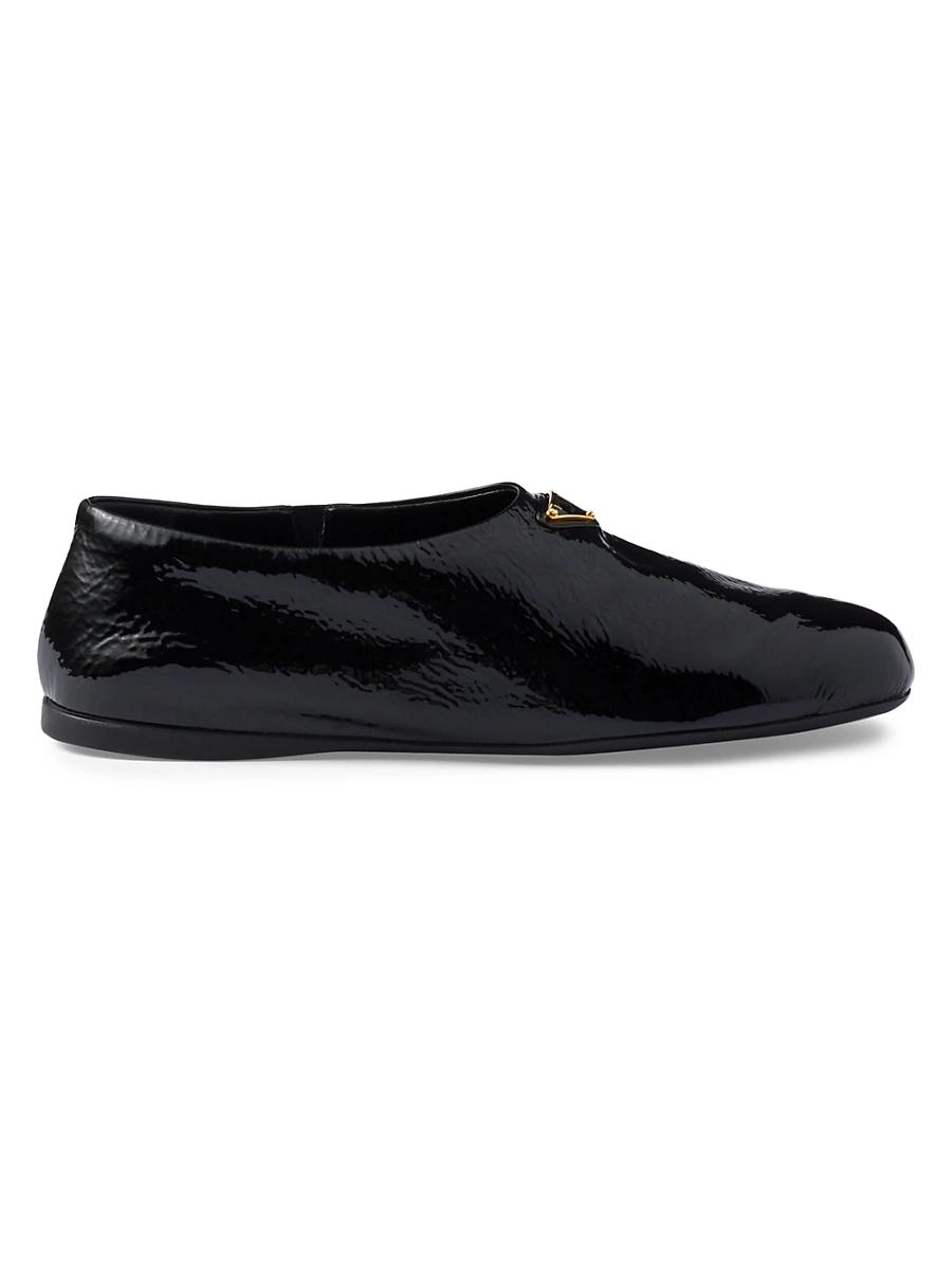 Womens Patent Leather Ballerinas Product Image