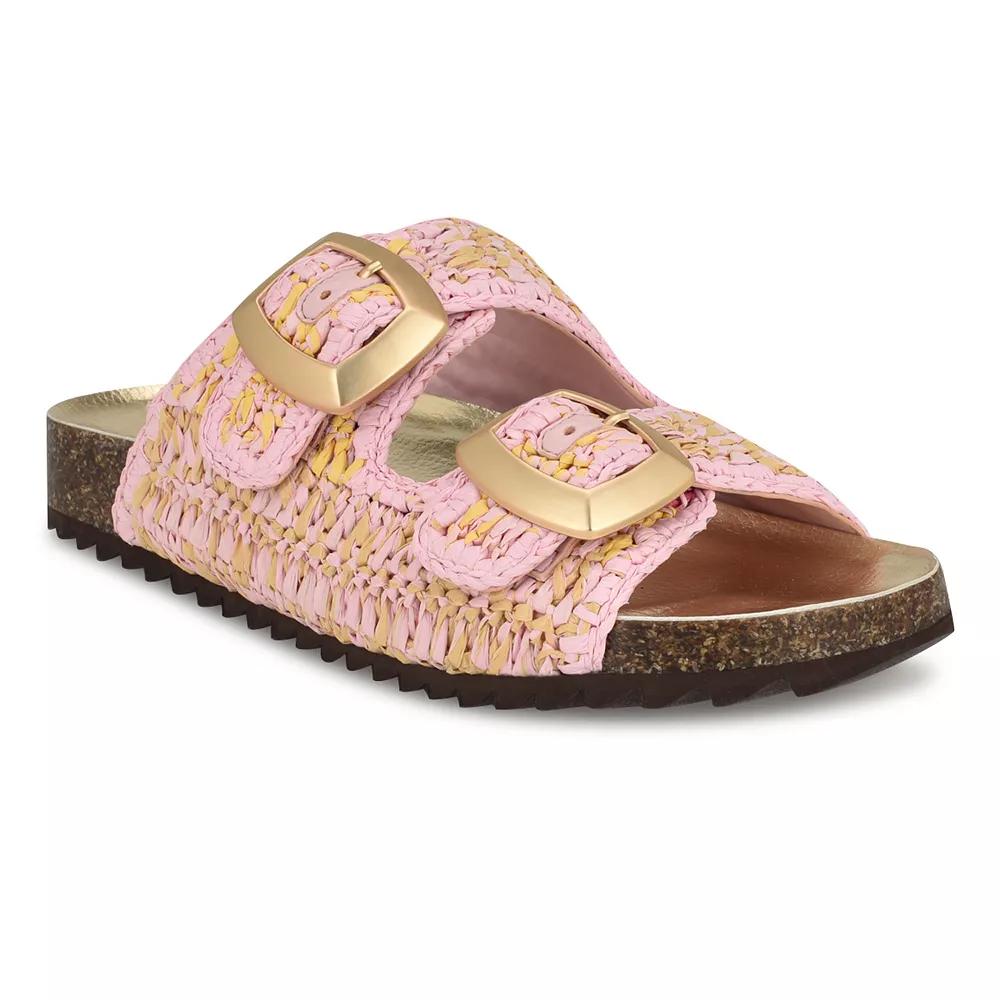 Nine West Tenly Women's Slides, Size: 6.5, Pink Team Product Image