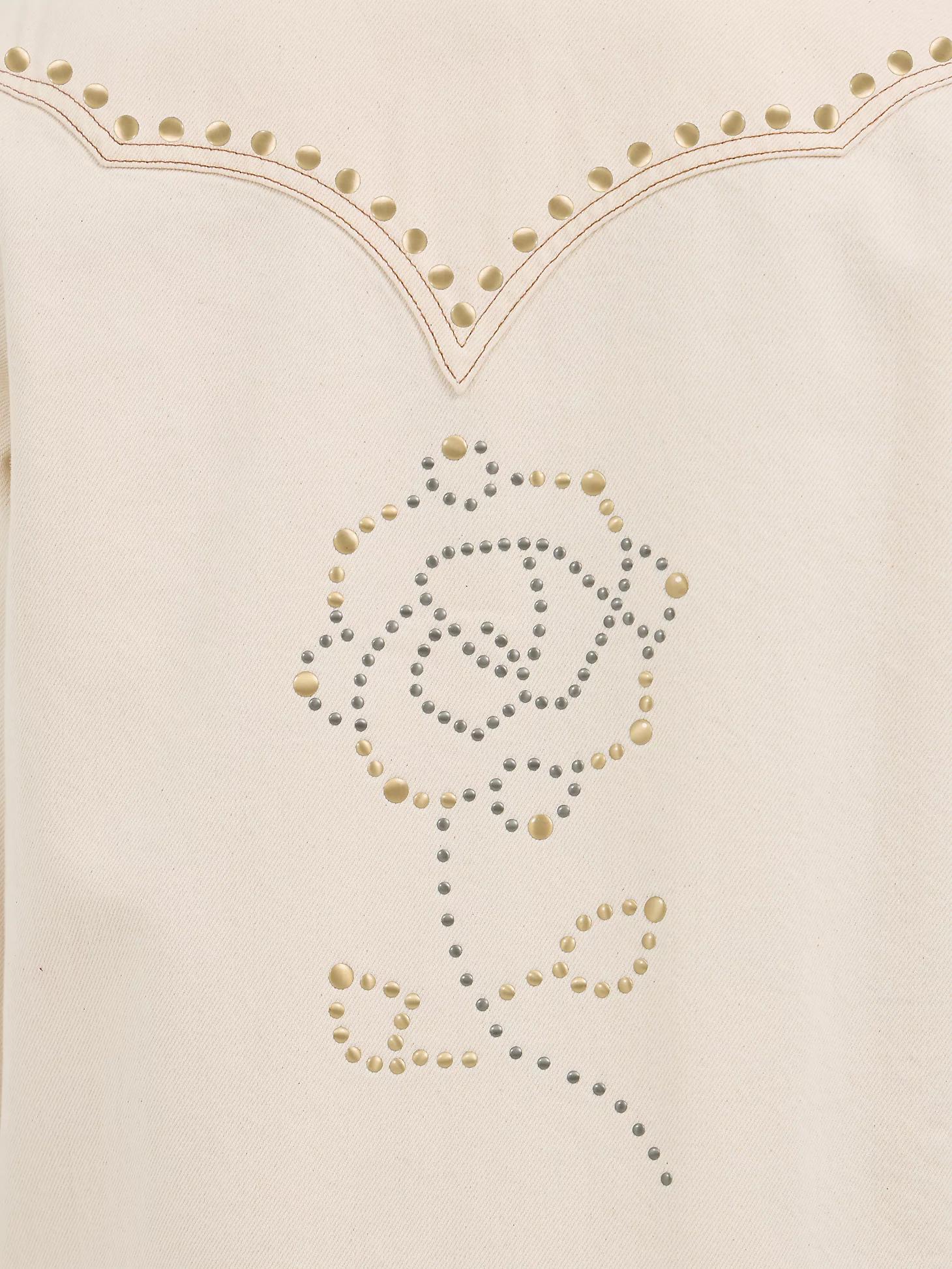 Wrangler® x Yellow Rose by Kendra Scott Studded Shacket | Women's JACKETS & OUTERWEAR | Wrangler® Product Image