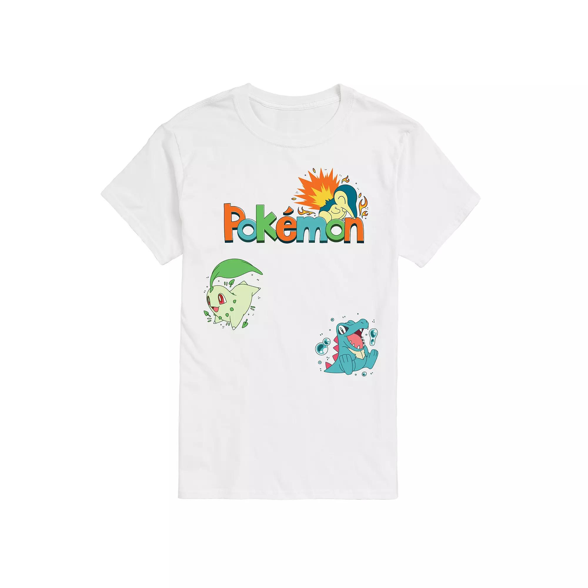 Men's Pokémon Gen 2 Starters Graphic Tee,  Product Image