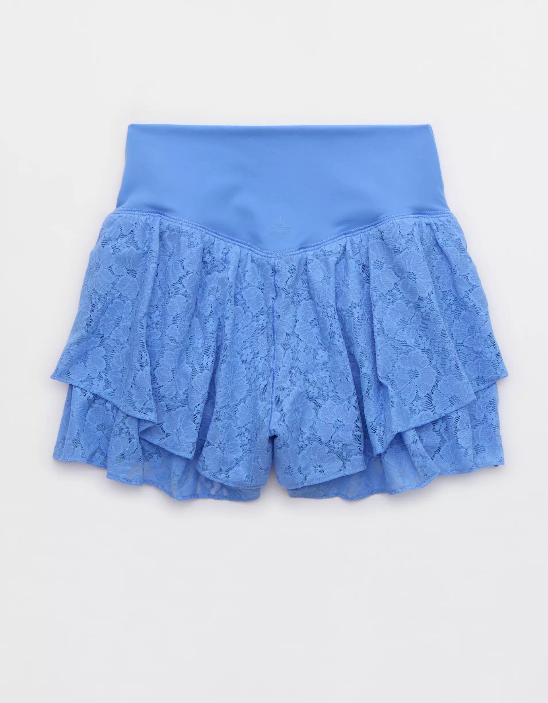 OFFLINE By Aerie Real Me Lace Flowy Short Product Image