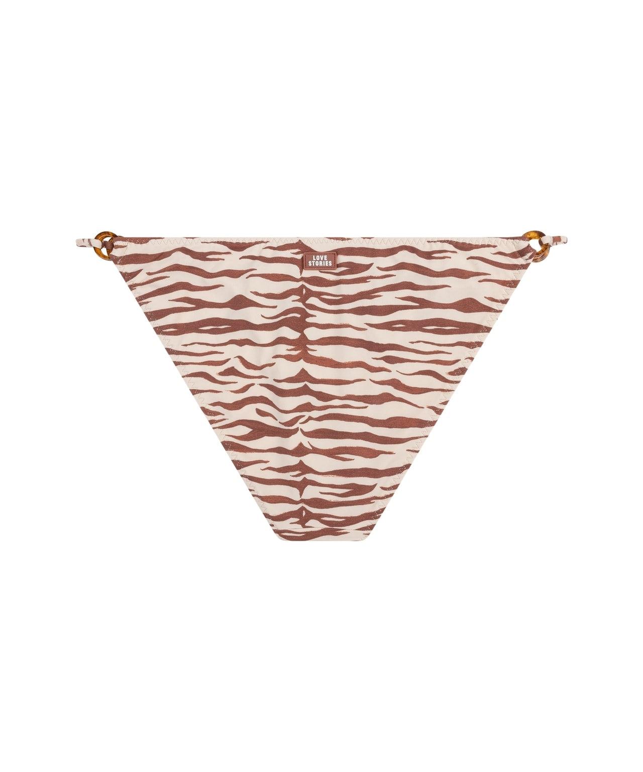 Bikini bottom with animal print Product Image