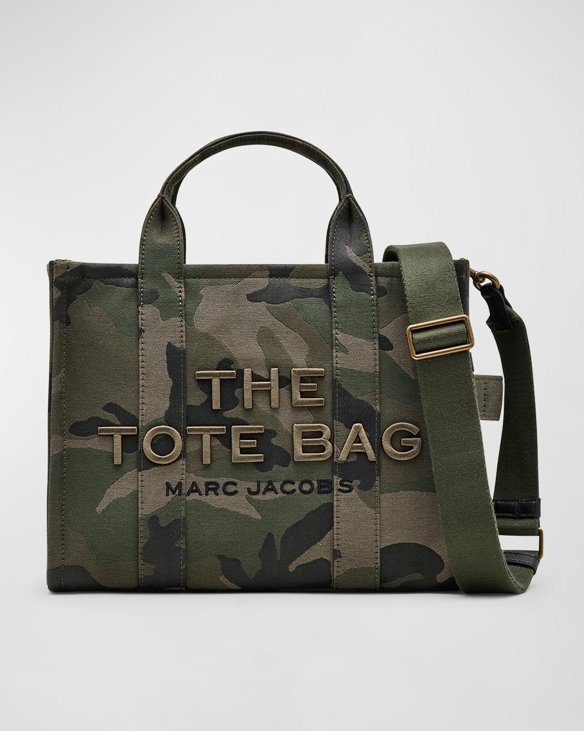 Womens The Camo Jacquard Medium Tote Bag Product Image