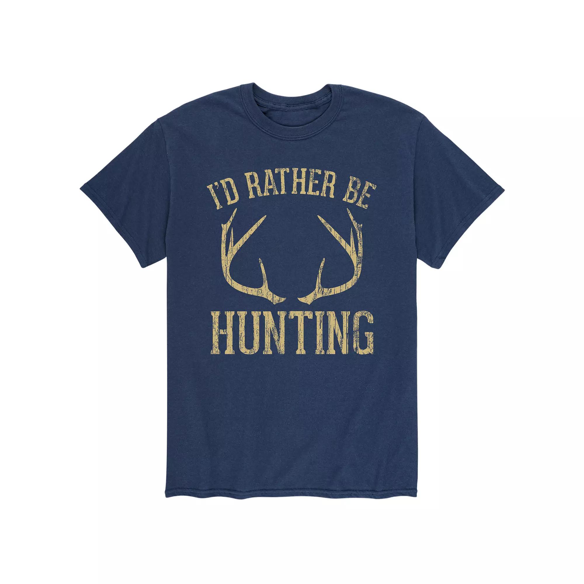 Men's Id Rather Be Hunting Tee,  Product Image