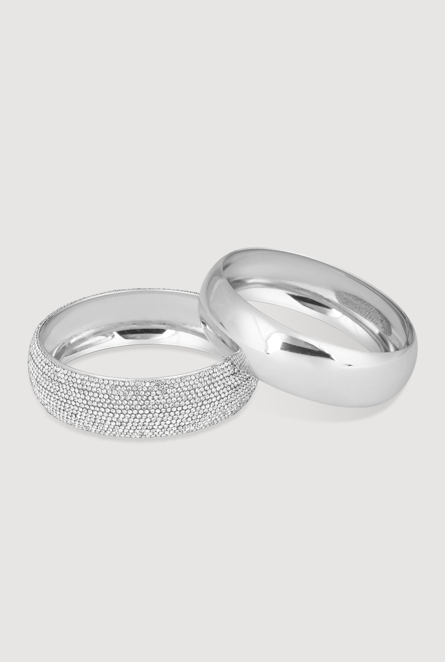 Elegant Cubic Zirconia Bow Detail Necklace Set Unisex Product Image