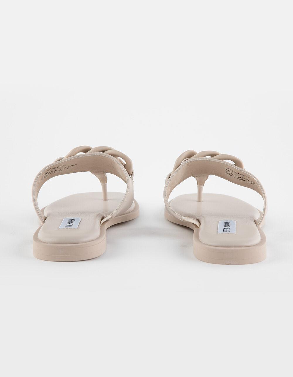 STEVE MADDEN Artistt Womens Flip Flops - TAN Product Image