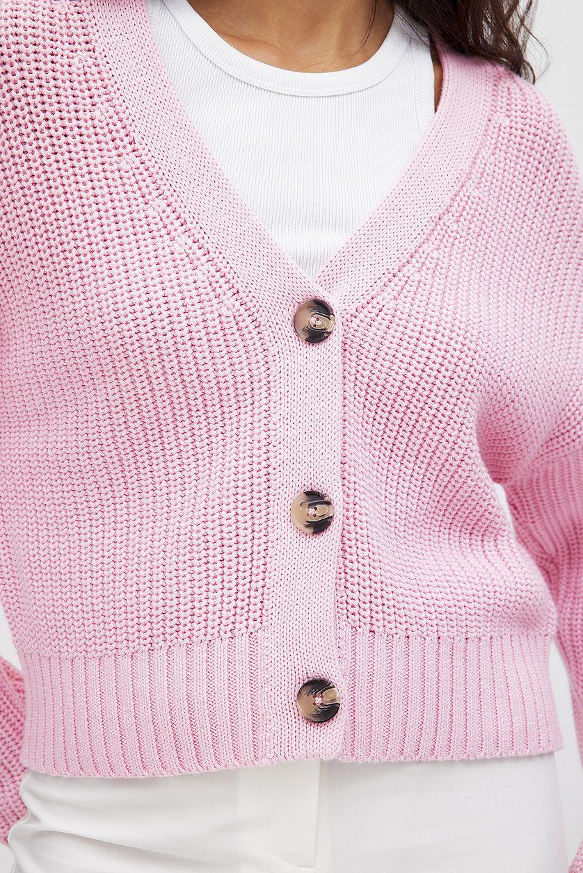 Short Knitted Cardigan Product Image