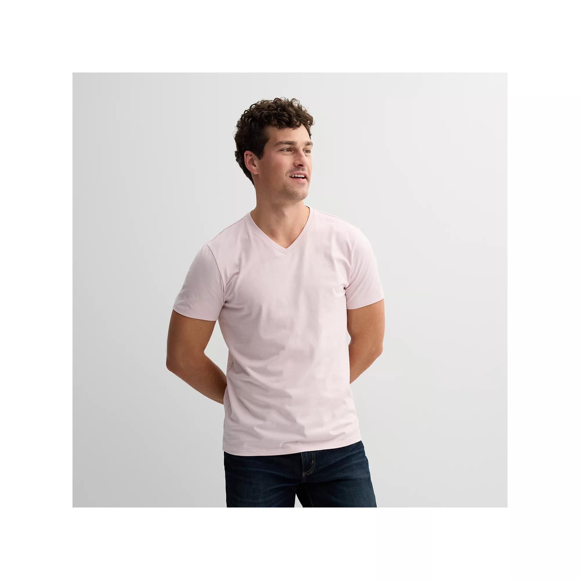 Men's Apt. 9® Premier Flex Short Sleeve V-Neck Tee,  Product Image