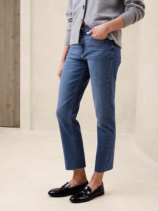 Mid-Rise Slim Jean Product Image