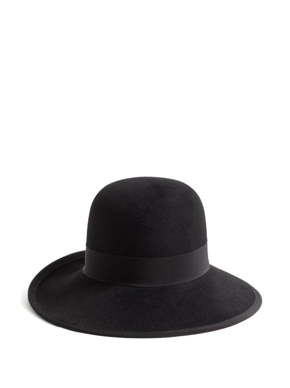 wide-brimmed felt hat Product Image