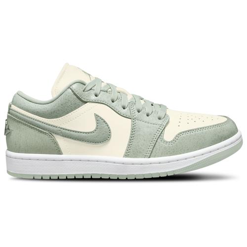Jordan Womens Jordan AJ 1 Low - Womens Basketball Shoes Sail/Seafoam Product Image