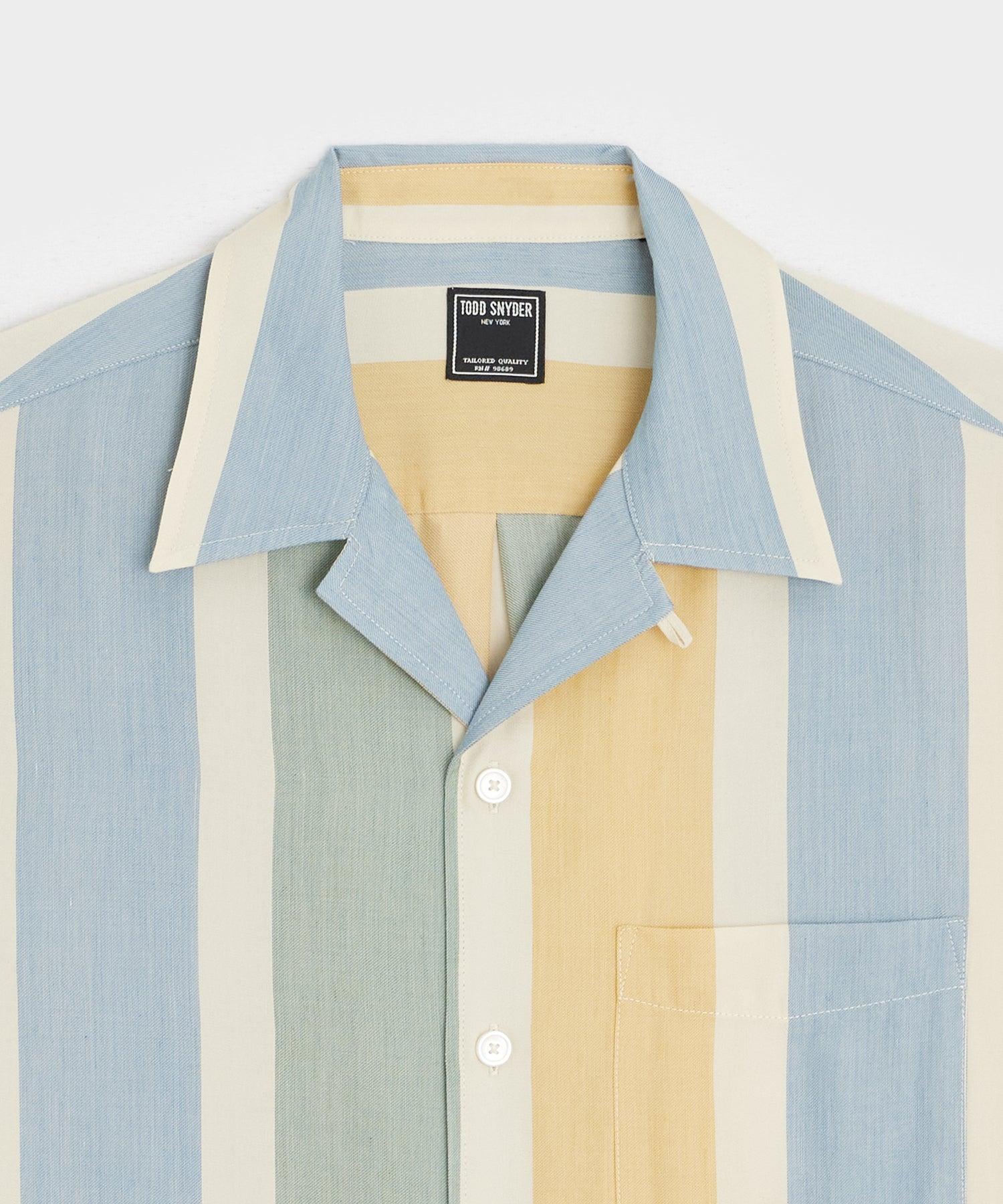 Cropped Rayon Capri Shirt Product Image