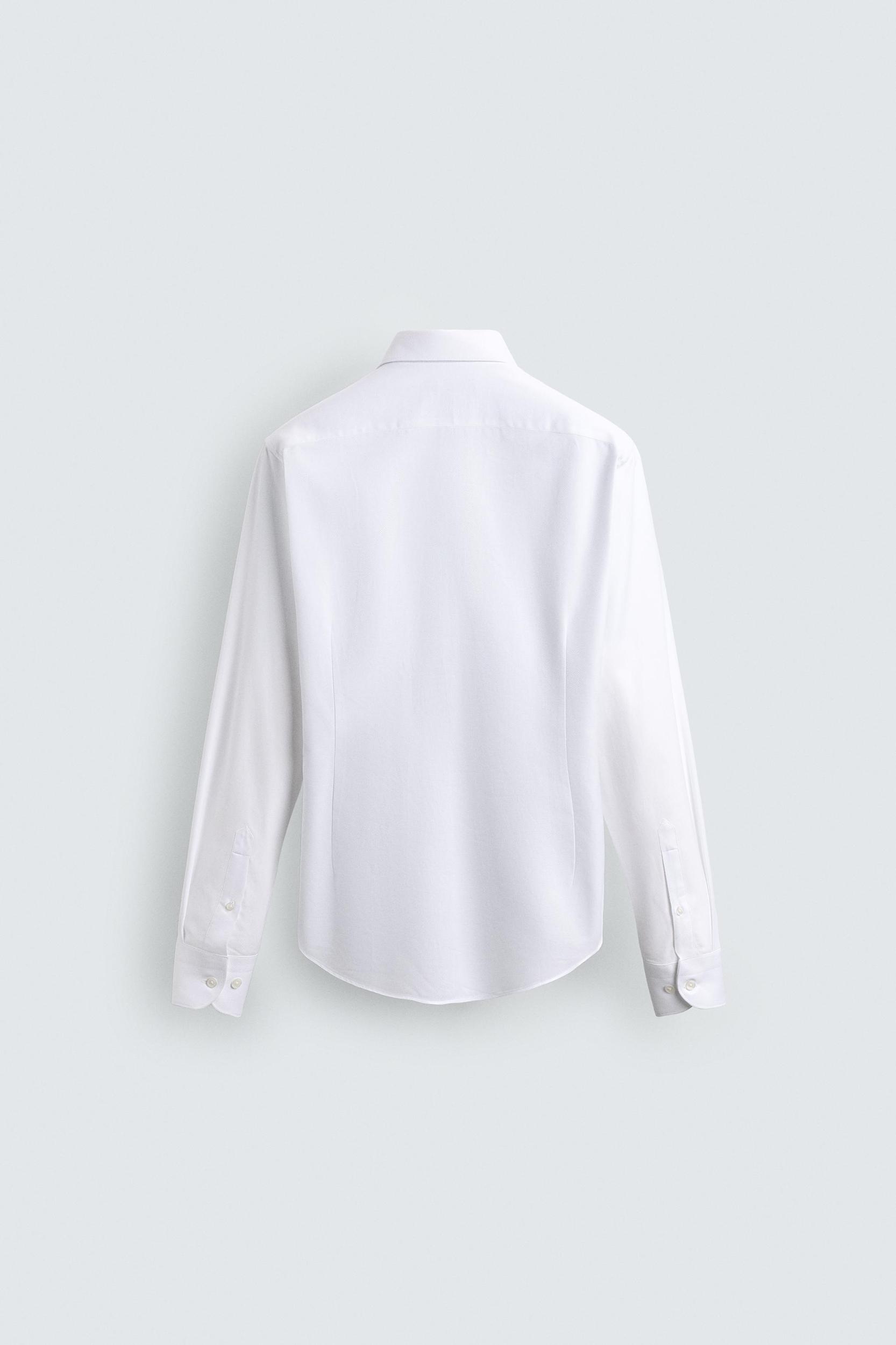 REGULAR FIT TEXTURED SHIRT Product Image