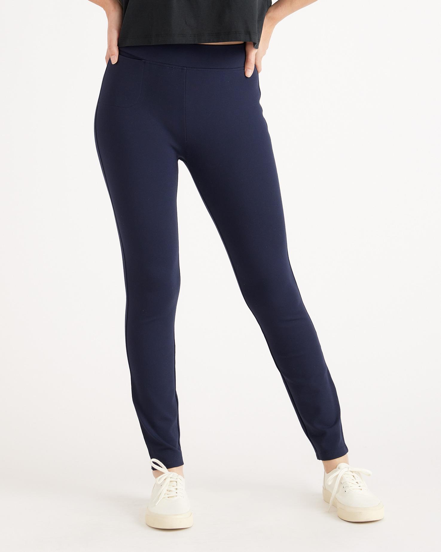 Quince | Women's Ultra-Stretch Ponte Skinny Pants Tall Rayon Product Image