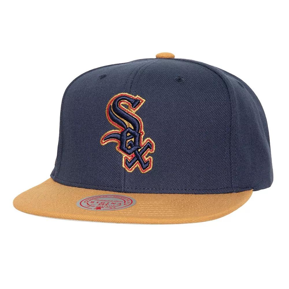 Men's Mitchell & Ness Navy Chicago White Sox Work It Snapback Hat, Blue Product Image