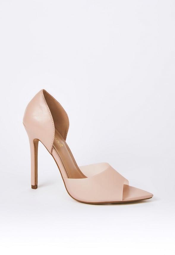 JustFab Margaux Platform Loafer Pump Womens Black/ White Size 8.5 Product Image