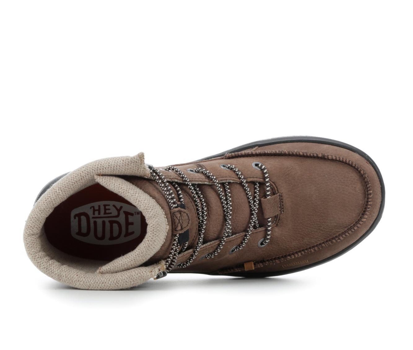 Men's HEYDUDE Bradley Boot Leather Boots Product Image