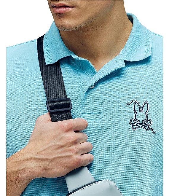Psycho Bunny Cyrus Pique Short Sleeve Polo Shirt Product Image