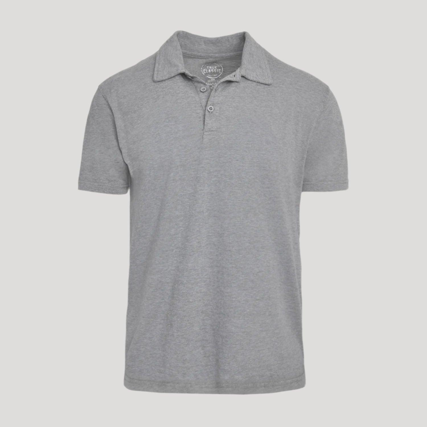 Heather Gray Classic Polo Product Image