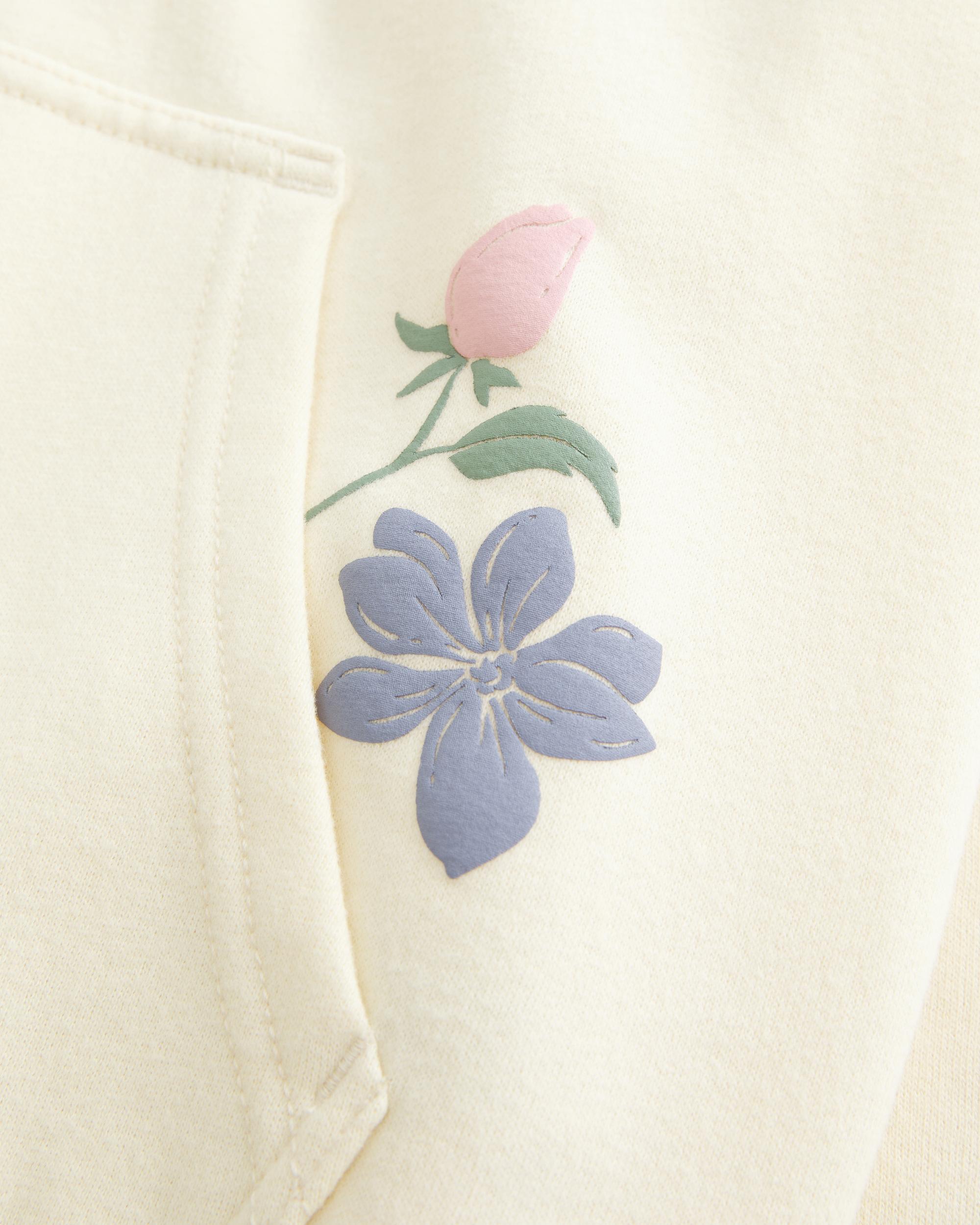 Oversized Fruit Graphic Hoodie Product Image